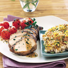 Spice-Rubbed Chicken Breasts with Lemon-Shallot Sauce