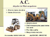 Alquiler Minicargadores