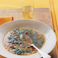 White Bean and Bacon Soup with Escarole