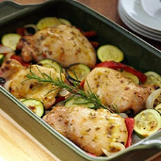 Roasted Garlic Chicken & Vegetables