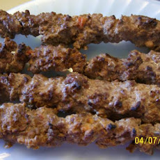 Skewered Coriander Lamb