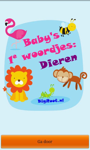 Baby peuter woordjes: Dieren