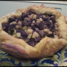 Grandma Foley's Pasty as a Rustic Tart