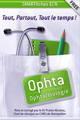 Android application SMARTfiches Ophtalmologie Free screenshort