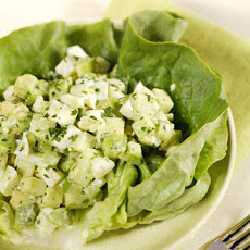 Egg White and Avocado Salad