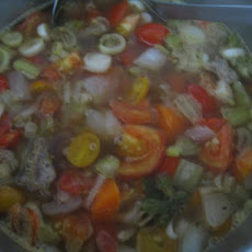 Crock Pot Beef Vegetable Soup