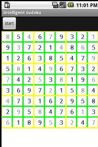 intelligent sudoku