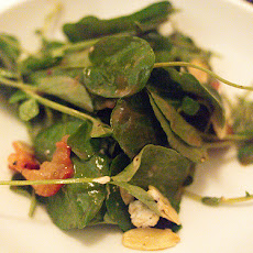 Watercress Salad With Pears and Creamy Goat Cheese Dressing