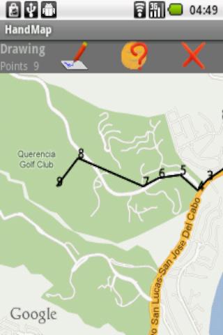 HandMap Map Draw Track GPS