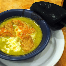 Poblano soup