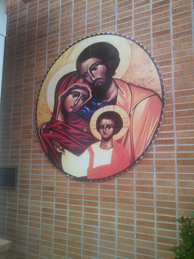 Holy Family Art at Our Lady of Lords