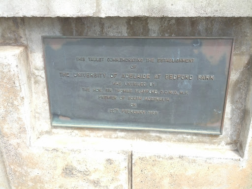Flinders Establishment Commemoration Plaque