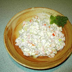 Yogurt, Cucumber and Mint Green Salad