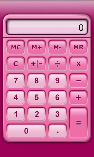 CoolCalc-Pink CarbonFiber