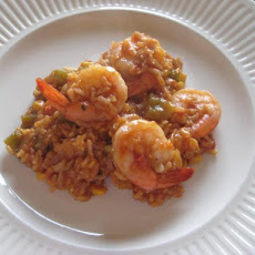 Healthy Shrimp Jambalaya