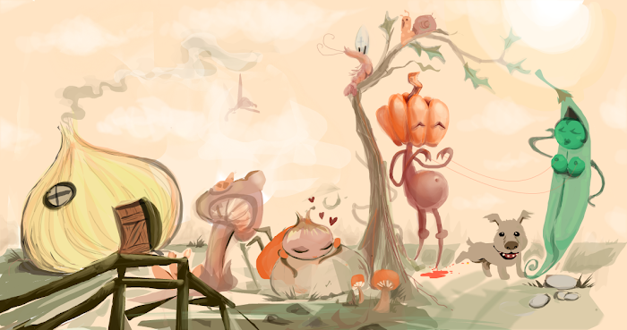 onionhome loverock mushroom peapuppet