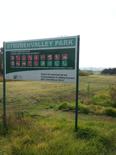 Strubensvalley Park Sign
