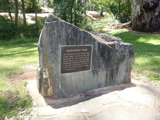 Hazelwood Park Historical Stone