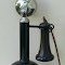 Candlestick Phones - Chicago Oil Can Base Candlestick Telephone 1