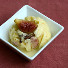 Whey and Honey-Spiced Fig Ice Cream