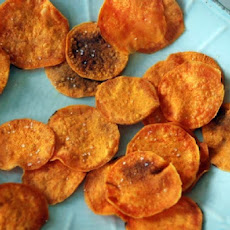 Microwave Sweet Potato Chips