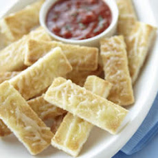 Pizza Dip with Wonder Bread Sticks
