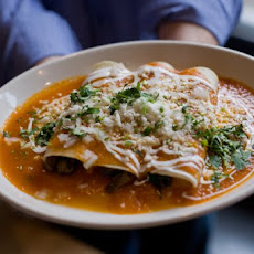 Spinach and Mushroom Enchiladas Recipe