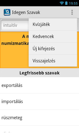 【免費書籍App】Idegen Szavak Gyűjteménye-APP點子