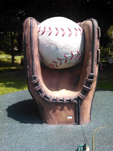 Baseball Mitt Sculpture