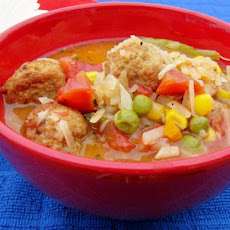 Super Easy Meatball Soup
