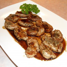 Balsamic Rosemary Pork Cutlets