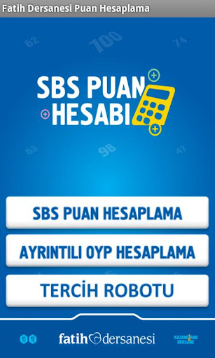 【免費教育App】SBS Puan ve Tercih Robotu-APP點子