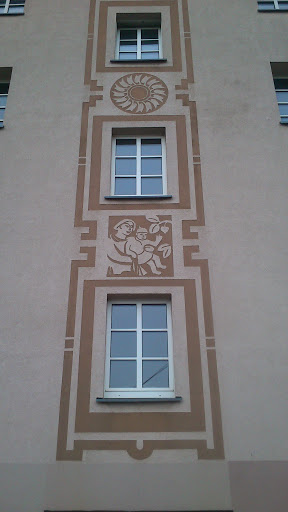 Fensterfaschen Mural