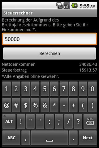 Income Tax Calculator Austria
