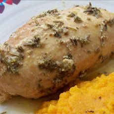 Crock Pot Garlic-Rosemary Chicken Breast