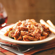 Eggplant Zucchini Bolognese Recipe
