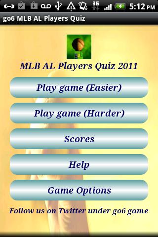 go6 MLB AL Players Quiz