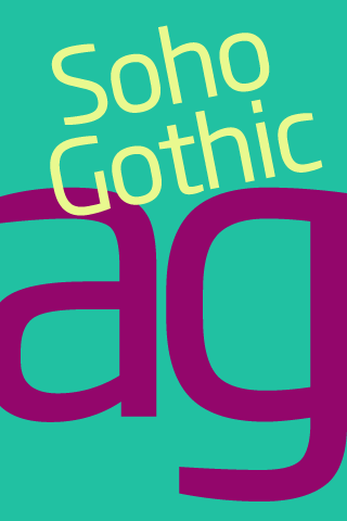 【免費個人化App】Soho Gothic FlipFont-APP點子