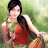 Beautiful girl painting