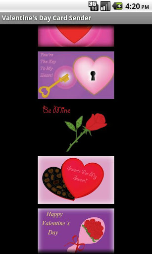 Valentine's Day Card Sender