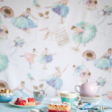 Big Pink Rhubarb Cake