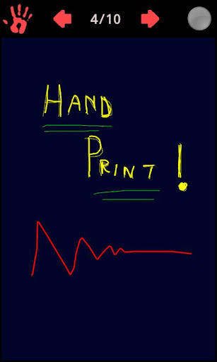 HandPrint Notepad