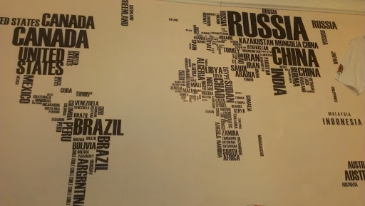 World Map on the Wall
