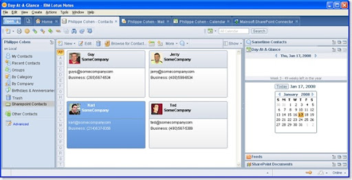 2 - SharePoint Contacts