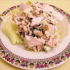 Roasted Turkey or Chicken Breast and Walnut Salad