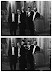 French foreign Minister Aristide Briand, second from left, points to the photographer Erich Salomon, who sneaked into a meeting at the Quai d\'Orsay in Paris on August 31, 1931.