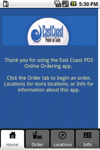 East Coast POS - Demo