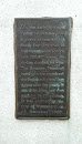 Plaque For The Lost Trees