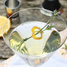 Lavender Meyer Lemon Tom Collins