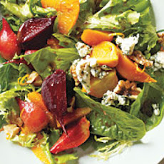 Roasted Baby Beets and Blood Orange Salad with Blue Cheese